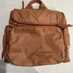 Caraa Baby nylon diaper bag size medium in Clay color